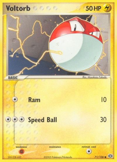 Voltorb [Reverse Holo] #71