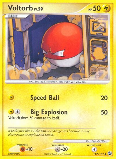 Voltorb [Reverse Holo] #117