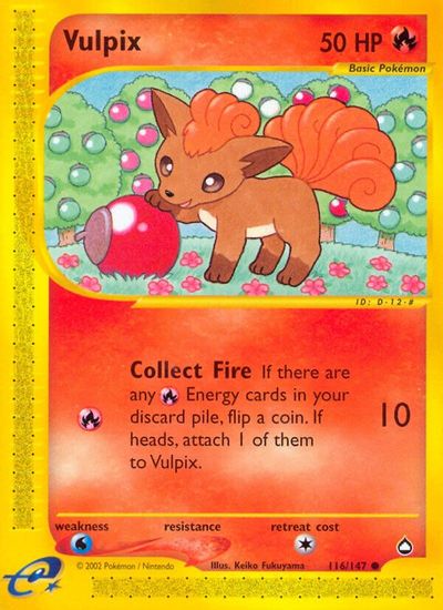 Vulpix [Reverse Holo] #116