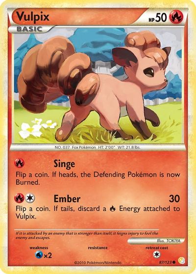 Vulpix [Reverse Holo] #87