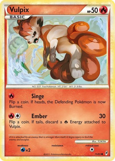 Vulpix [Reverse Holo] #75