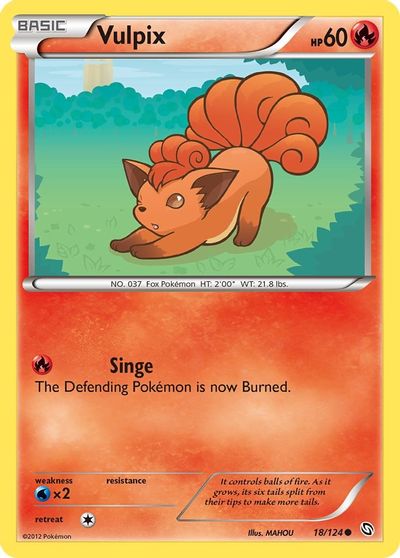 Vulpix [Reverse Holo] #18