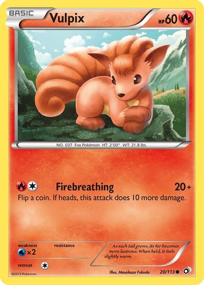 Vulpix [Reverse Holo] #20