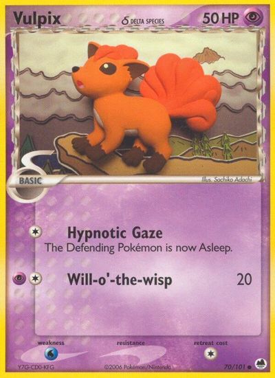 Vulpix [Reverse Holo] #70