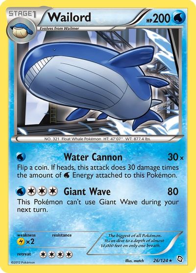Wailord [Reverse Holo] #26