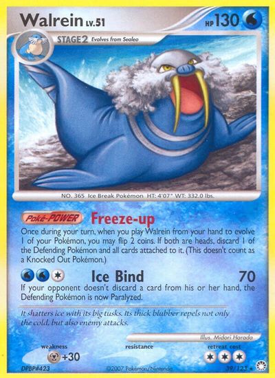 Walrein [Reverse Holo] #39