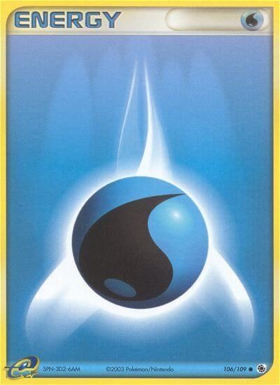 Water Energy [Reverse Holo] #106