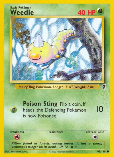 Weedle [Reverse Holo] #99