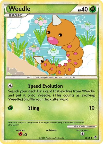 Weedle [Reverse Holo] #69