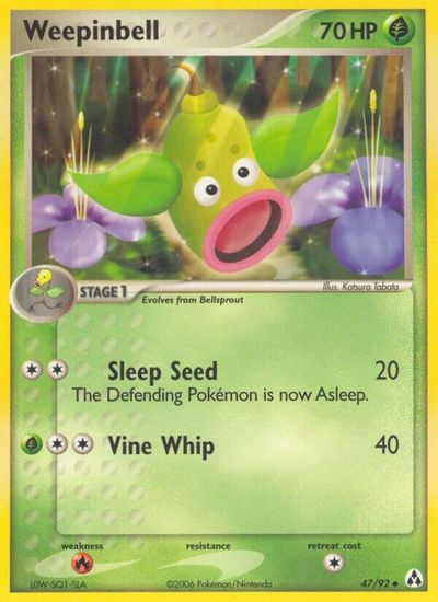 Weepinbell [Reverse Holo] #47