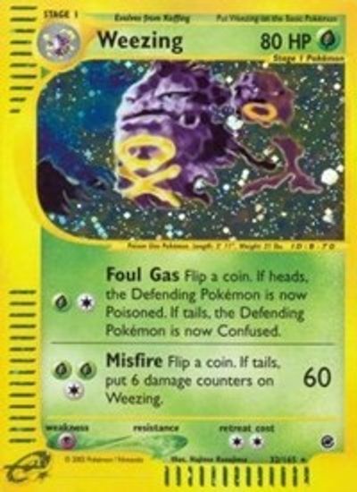 Weezing [Reverse Holo] #32