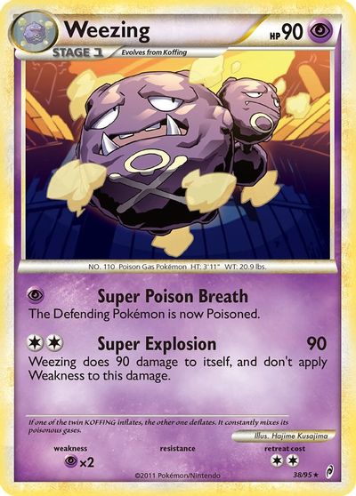 Weezing #38