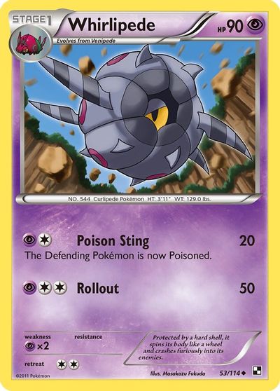 Whirlipede [Reverse Holo] #53
