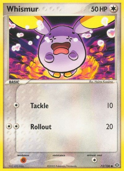 Whismur [Reverse Holo] #73