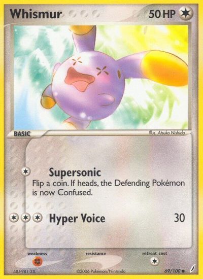 Whismur [Reverse Holo] #69
