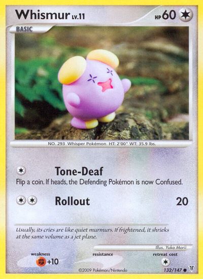 Whismur [Reverse Holo] #132