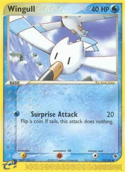 Wingull [Reverse Holo] #77