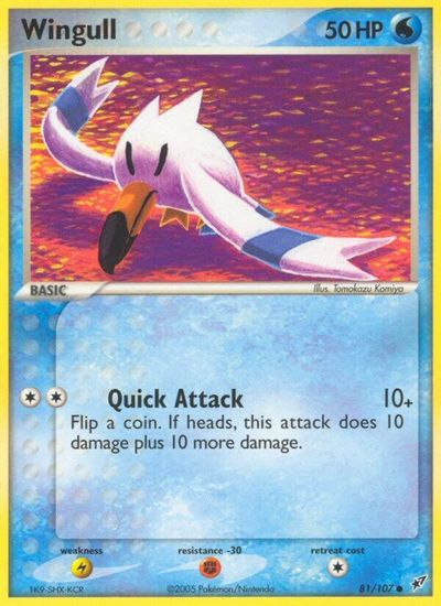 Wingull [Reverse Holo] #81
