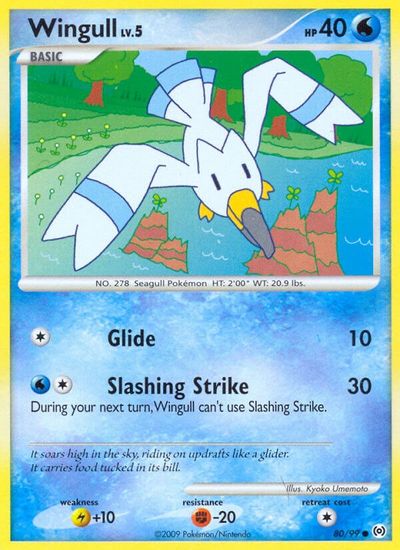 Wingull [Reverse Holo] #80