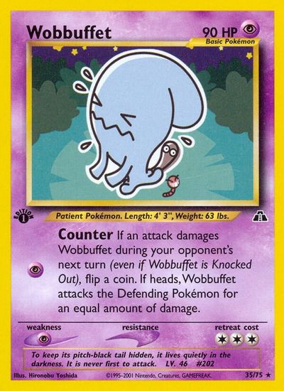 Wobbuffet [1st Edition] #35