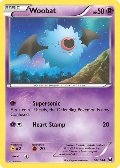 Woobat [Reverse Holo] #50