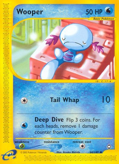 Wooper [Reverse Holo] #66