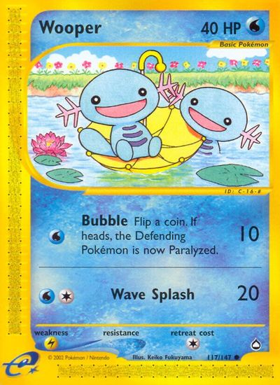 Wooper [Reverse Holo] #117