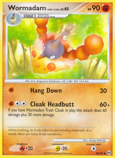 Wormadam [Reverse Holo] #50