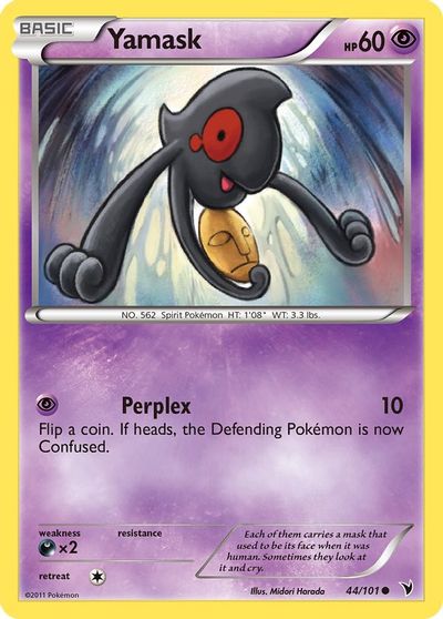 Yamask [Reverse Holo] #44