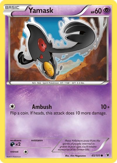 Yamask [Reverse Holo] #45