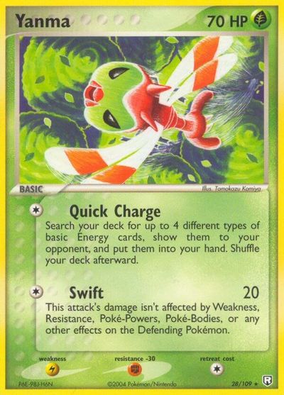 Yanma [Reverse Holo] #28