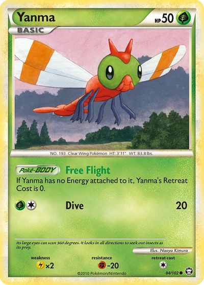 Yanma [Reverse Holo] #84
