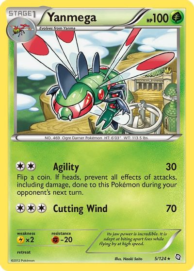 Yanmega [Reverse Holo] #5