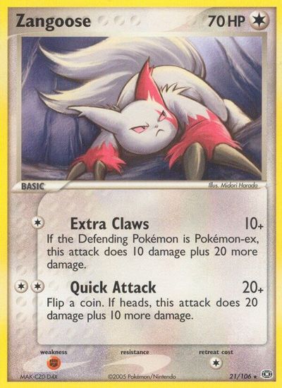 Zangoose #21