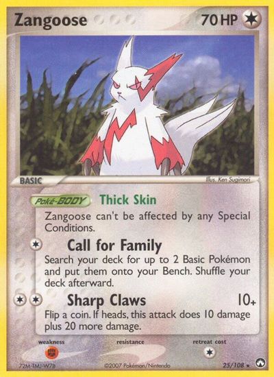 Zangoose #25