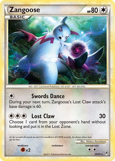 Zangoose [Reverse Holo] #39