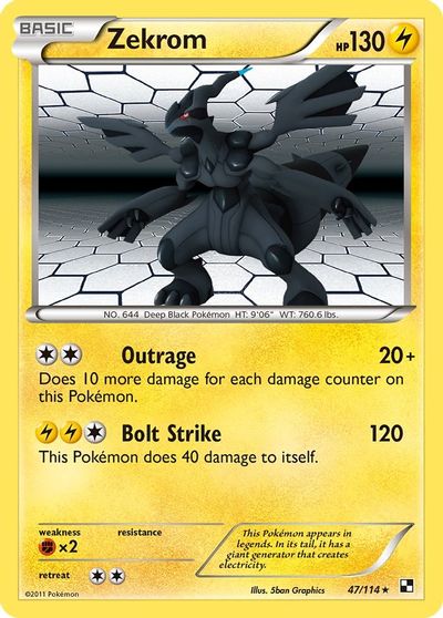 Zekrom [Reverse Holo] #47