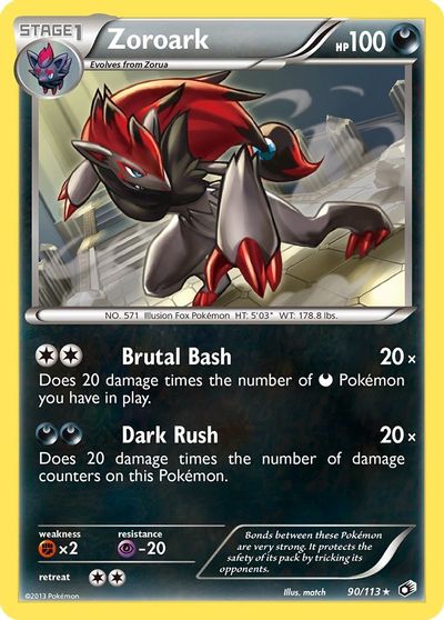 Zoroark [Reverse Holo] #90