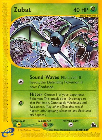 Zubat [Reverse Holo] #117