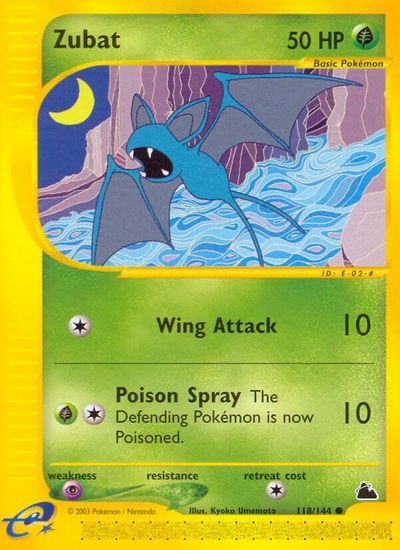 Zubat [Reverse Holo] #118