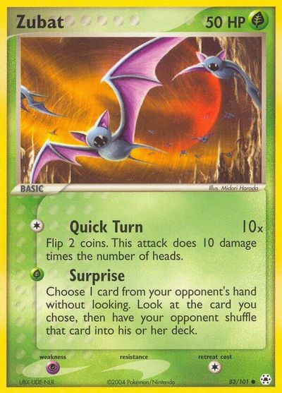 Zubat [Reverse Holo] #83