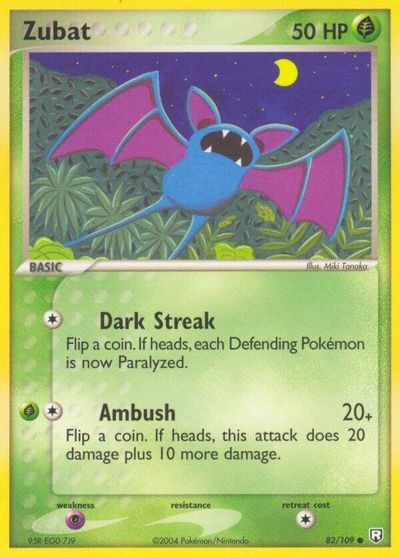 Zubat [Reverse Holo] #82
