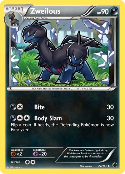 Zweilous [Reverse Holo] #77