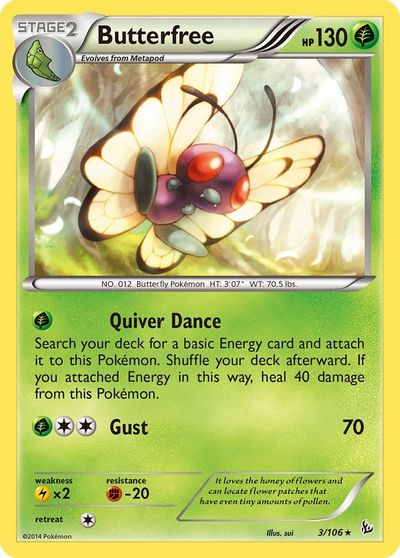 Butterfree [Reverse Holo] #3
