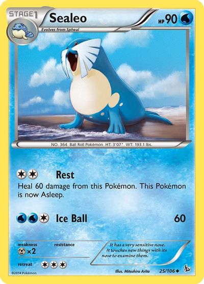 Sealeo [Reverse Holo] #25