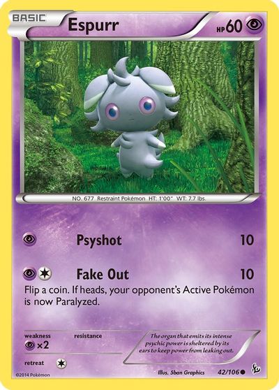 Espurr [Reverse Holo] #42