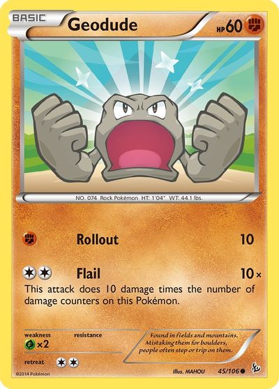 Geodude [Reverse Holo] #45