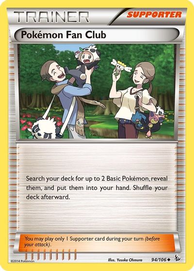Pokemon Fan Club [Reverse Holo] #94