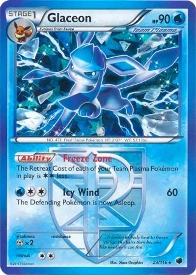 Glaceon [Cracked Ice Holo] #23