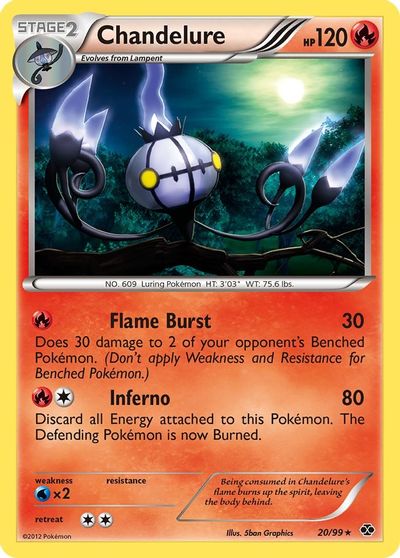 Chandelure [Reverse Holo] #20